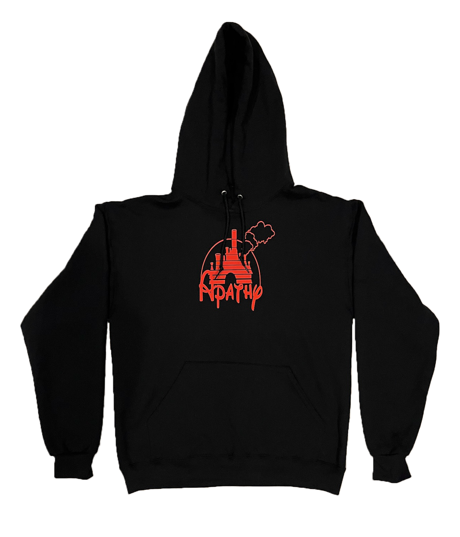 Black/Red factory hoodie