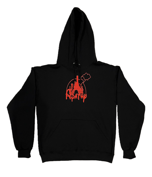 Black/Red factory hoodie
